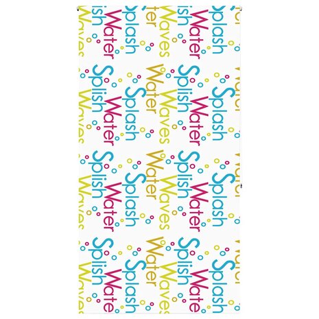 Doucherolgordijn 120x240 cm stofbreedte 116 cm 1