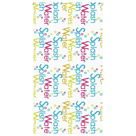 Doucherolgordijn 130x240 cm stofbreedte 126 cm 1