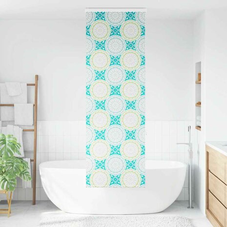 Doucherolgordijn met cassette 60x240 cm stofbreedte 56 cm 2