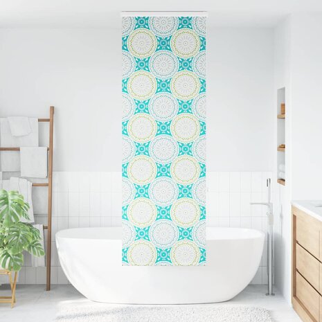 Doucherolgordijn met cassette 80x240 cm stofbreedte 76 cm 2
