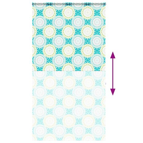 Doucherolgordijn met cassette 120x240 cm stofbreedte 116 cm 5