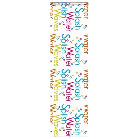 Doucherolgordijn met cassette 60x240 cm stofbreedte 56 cm 1