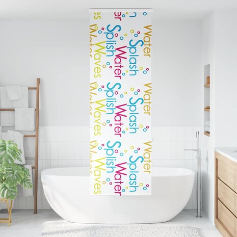 Doucherolgordijn met cassette 60x240 cm stofbreedte 56 cm 2