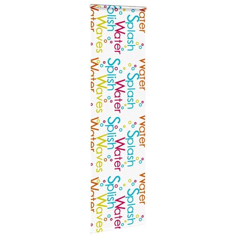 Doucherolgordijn met cassette 60x240 cm stofbreedte 56 cm 3