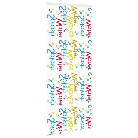 Doucherolgordijn met cassette 100x240 cm stofbreedte 96 cm 4