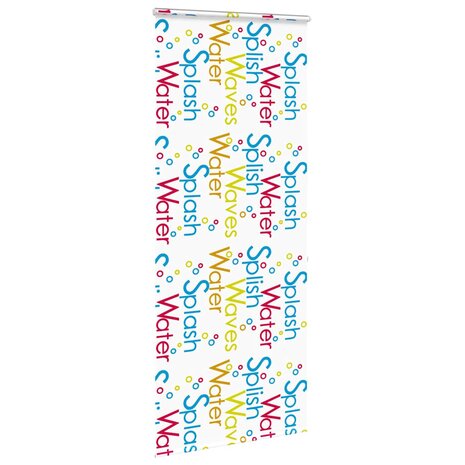 Doucherolgordijn met cassette 110x240 cm stofbreedte 106 cm 3
