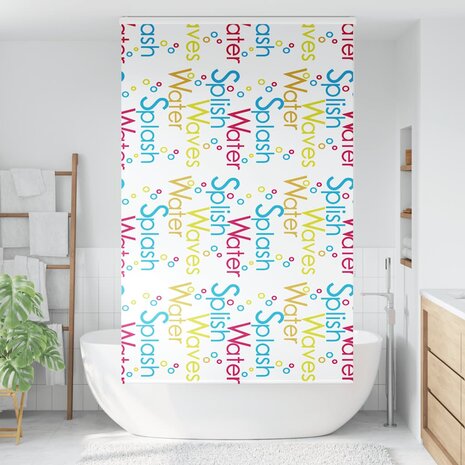 Doucherolgordijn met cassette 120x240 cm stofbreedte 116 cm 2