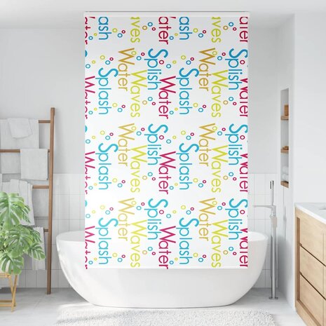 Doucherolgordijn met cassette 130x240 cm stofbreedte 126 cm 2