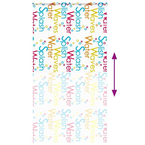 Doucherolgordijn met cassette 140x240 cm stofbreedte 136 cm 5