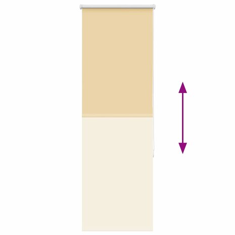 Rolgordijn verduisterend 40x175cm stofbreedte 35,7 cm polyester 9