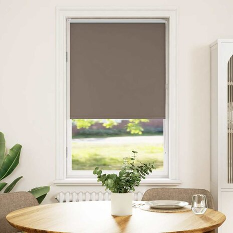 Rolgordijn verduisterend koffie 65x130 cm stofbreedte 60,7 cm 1