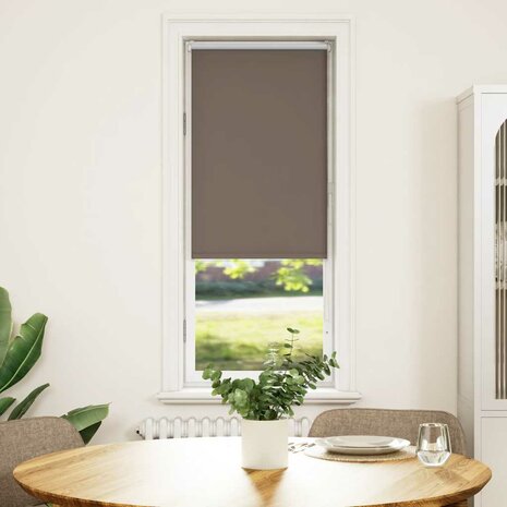Rolgordijn verduisterend koffie 55x150 cm stofbreedte 50,7 cm 1