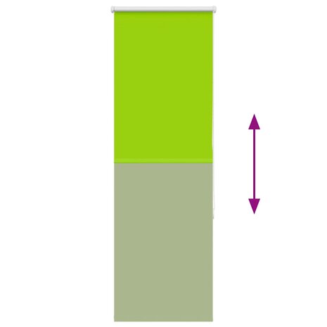 Rolgordijn verduisterend 40x175cm stofbreedte 35,7 cm polyester 9