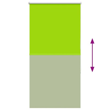 Rolgordijn verduisterend 85x175cm stofbreedte 80,7 cm polyester 9