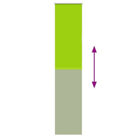 Rolgordijn verduisterend 50x230cm stofbreedte 45,7 cm polyester 9