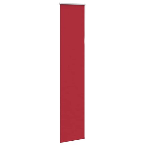 Rolgordijn verduisterend rood 40x210 cm stofbreedte 35,7 cm 3