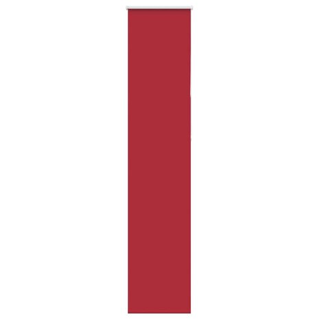 Rolgordijn 45x210 cm stof verduisterend rood Stofbreedte 40,7cm 2