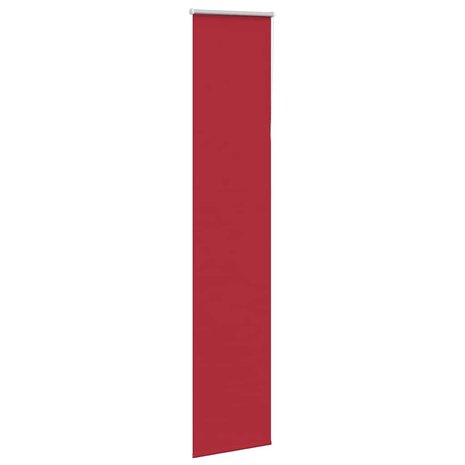 Rolgordijn 45x210 cm stof verduisterend rood Stofbreedte 40,7cm 3