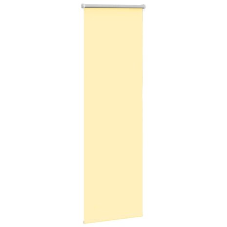 Rolgordijn 40x130 cm stof verduisterend geel Stofbreedte 35,7cm 3