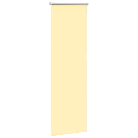 Rolgordijn 50x150 cm verduisterend stofbreedte 45,7cm geel 3