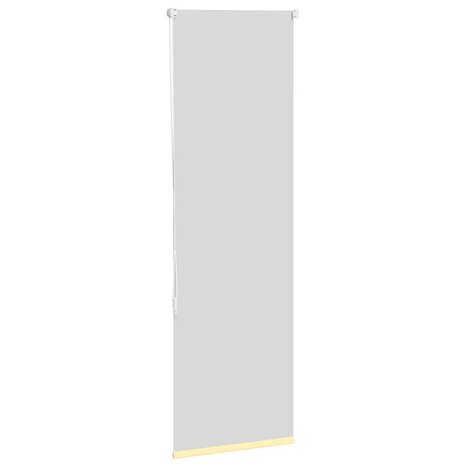 Rolgordijn 50x150 cm verduisterend stofbreedte 45,7cm geel 4