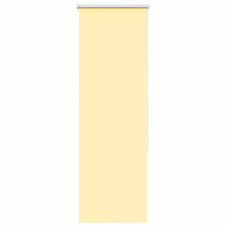 Rolgordijn 55x150 cm verduisterend stofbreedte 50,7cm geel 1