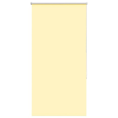Rolgordijn verduisterend 65x150 cm stofbreedte 60,7cm geel 1