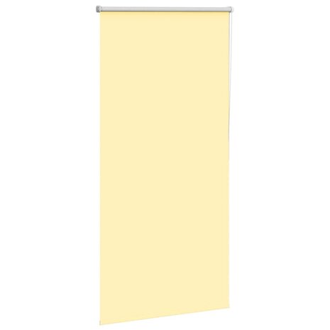 Rolgordijn verduisterend 80x150 cm stofbreedte 75,7cm geel 3
