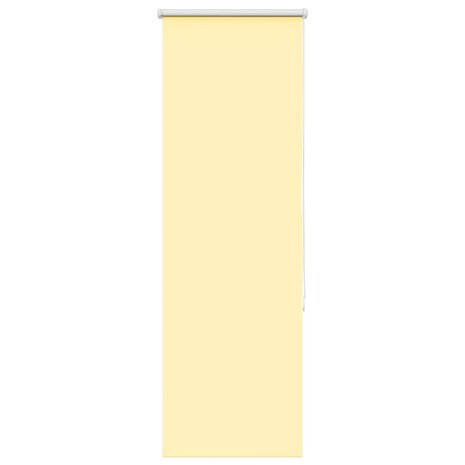 Rolgordijn 40x175 cm stof verduisterend geel Stofbreedte 35,7cm 1