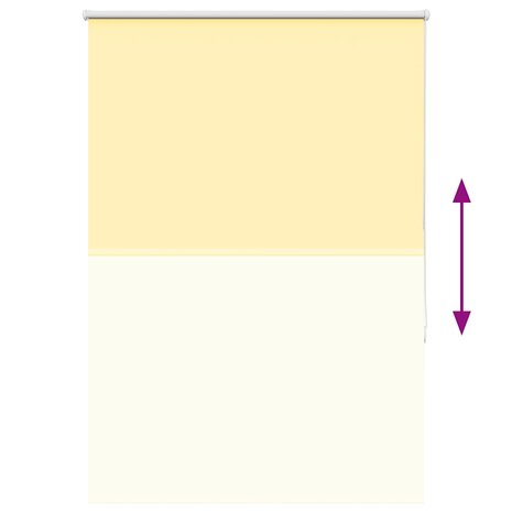 Rolgordijn 95x175 cm verduisterend geel Stofbreedte 90,7 cm 9