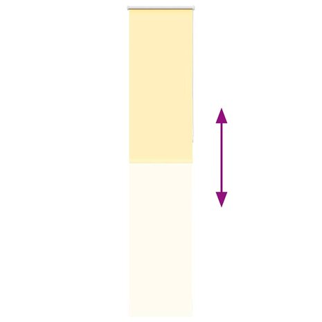 Rolgordijn 40x210 cm verduisterend geel Stofbreedte 35,7 cm 9
