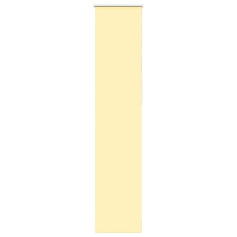 Rolgordijn verduisterend 60x210 cm stofbreedte 55,7 cm geel 1