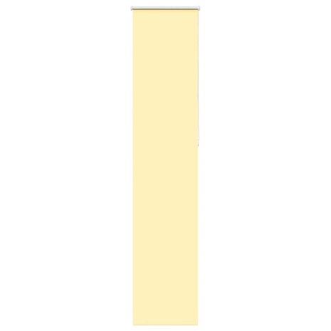 Rolgordijn verduisterend 60x230 cm stofbreedte 55,7cm geel 1