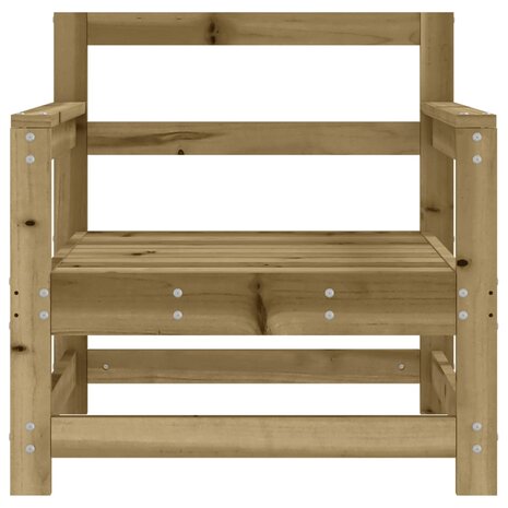 Tuinstoelen 2 st geïmpregneerd hout 4