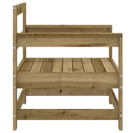 Tuinstoelen 2 st geïmpregneerd hout 5
