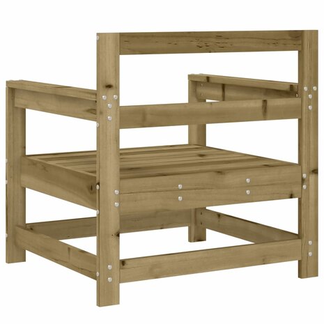 Tuinstoelen 2 st geïmpregneerd hout 6