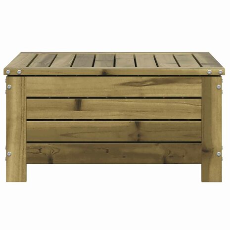Tuinvoetenbank 62x63,5x32 cm geïmpregneerd grenenhout 5