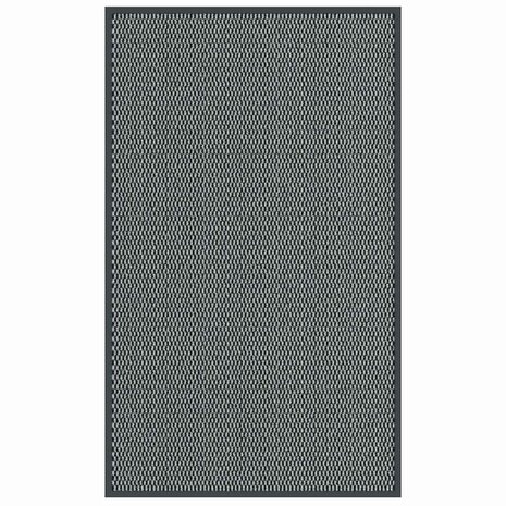 Deurmat 90x150 cm antracietkleurig 1
