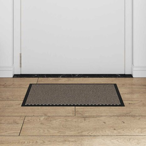 Deurmat 40x60 cm bruin 2