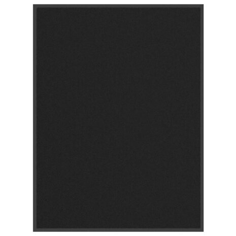 Deurmat 80x120 cm zwart 1