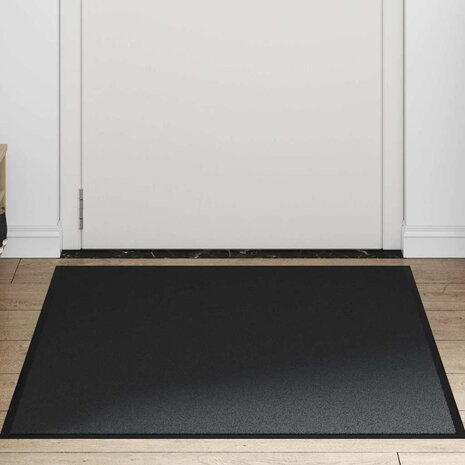 Deurmat 80x120 cm zwart 3