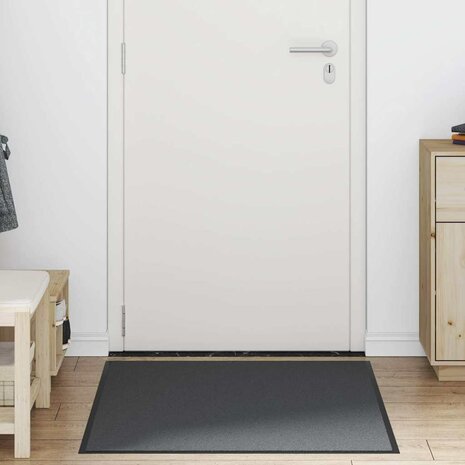 Deurmat 80x120 cm antracietkleurig 2