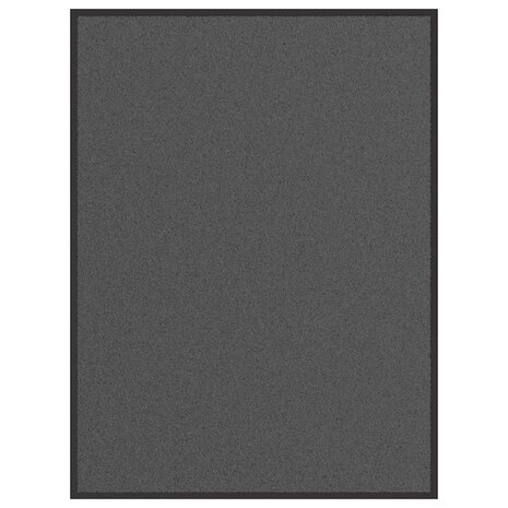 Deurmat 90x120 cm antracietkleurig 1
