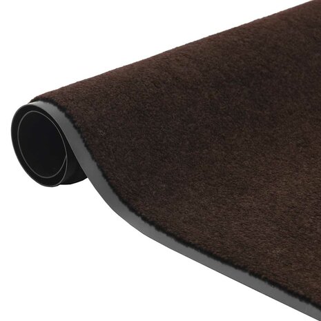 Deurmat 60x180 cm bruin 5