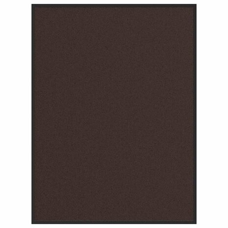 Deurmat 90x120 cm bruin 1