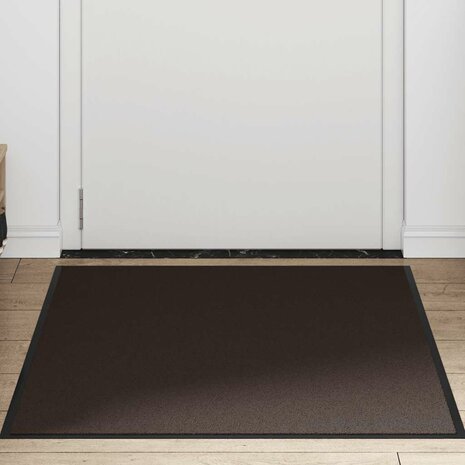 Deurmat 90x120 cm bruin 3