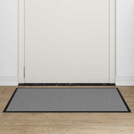 Deurmat 60x90 cm grijs 2