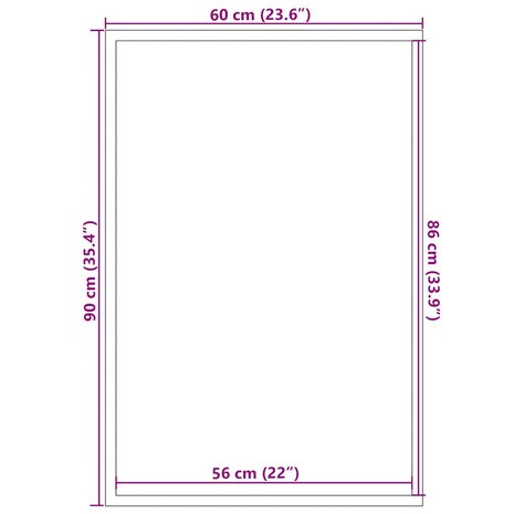 Deurmat 60x90 cm grijs 7