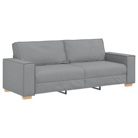 3-zitsbank Lichtgrijs 180 cm Stof 2