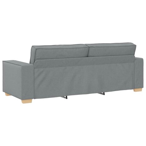 3-zitsbank Lichtgrijs 180 cm Stof 6